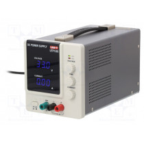 UTP1303; Power supply: laboratory; Channels: 1; 0÷32VDC; 0÷3A; UNI-T