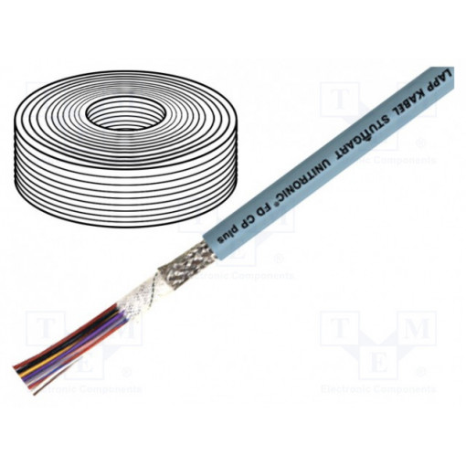 0028883; Wire: data transmission; UNITRONIC® FD CP plus; 5x0,14mm2; PUR; LAPP KABEL