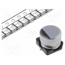 UUJ2A101MNQ1MS; Capacitor: electrolytic; SMD; 100uF; 100VDC; Ø16x16.5mm; ±20%; NICHICON