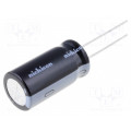 UVR1V222MHD; Capacitor: electrolytic; THT; 2200uF; 35VDC; Ø16x25mm; Pitch: 7.5mm; NICHICON