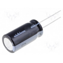 UVR2C220MPD1TD; Capacitor: electrolytic; THT; 22uF; 160VDC; Ø10x16mm; Pitch: 5mm; NICHICON