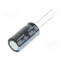 UVY1H102MHD1TO; Capacitor: electrolytic; THT; 1000uF; 50VDC; Ø12.5x25mm; Pitch: 5mm; NICHICON