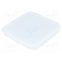V20-10; Container: box; 105x105x13mm; polypropylene; LICEFA V20-10; Container: box; 105x105x13mm; polypropylene; LICEFA