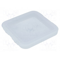V20-18; Container: box; 133x133x13mm; polypropylene; LICEFA V20-18; Container: box; 133x133x13mm; polypropylene; LICEFA
