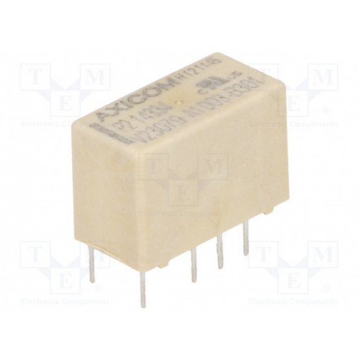 1-1393788-1; Relay: electromagnetic; DPDT; Ucoil: 12VDC; 0.5A/125VAC; 2A/30VDC; TE Connectivity