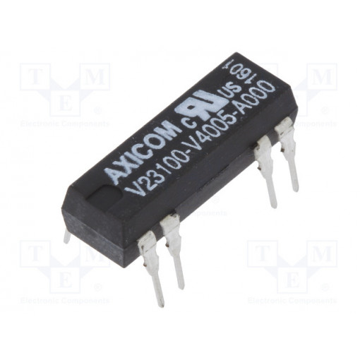 1393763-1; Relay: reed; SPST-NO; Ucoil: 5VDC; 1A; max.200VDC; max.200VAC; 10W; TE Connectivity 1393763-1; Relay: reed; SPST-NO; Ucoil: 5VDC; 1A; max.200VDC; max.200VAC; 10W; TE Connectivity