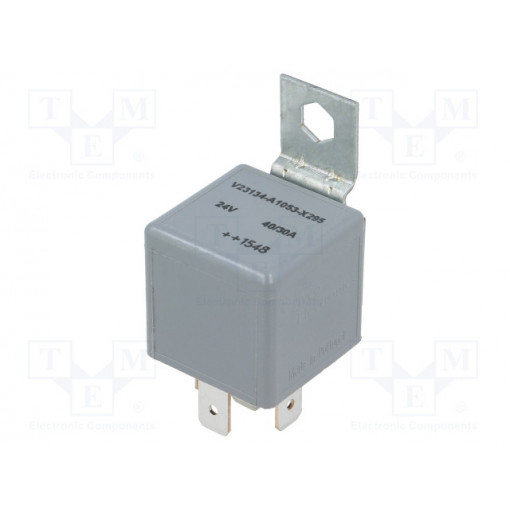 6-1393302-4; Relay: electromagnetic; SPDT; Ucoil: 24VDC; 60A; automotive; TE Connectivity 6-1393302-4; Relay: electromagnetic; SPDT; Ucoil: 24VDC; 60A; automotive; TE Connectivity