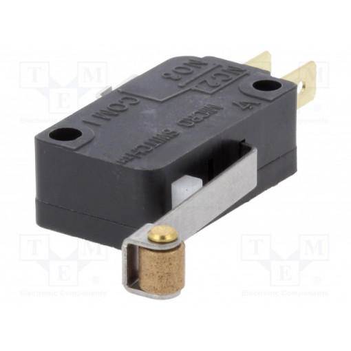V7-2B17D8-207; Microswitch SNAP ACTION; with lever (with roller); SPDT; Pos: 2; HONEYWELL
