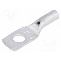 VA01-0094 PK0753; Ring tube terminal; M3; 0.75mm2; crimped; for cable; tinned; OUNEVA
