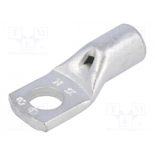 VA01-0119 PK3510; Ring tube terminal; M10; 35mm2; crimped; for cable; tinned; L: 44mm; OUNEVA