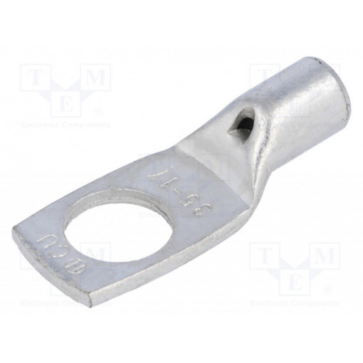 VA01-0122 PK3517; Ring tube terminal; M16; 35mm2; crimped; for cable; tinned; L: 56mm; OUNEVA