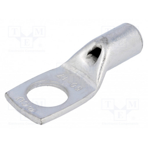 VA01-0126 PK5017; Ring tube terminal; M16; 50mm2; crimped; for cable; tinned; copper; OUNEVA