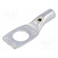 VA01-0130 PK1012; Ring tube terminal; M12; 10mm2; crimped; for cable; tinned; L: 45mm; OUNEVA