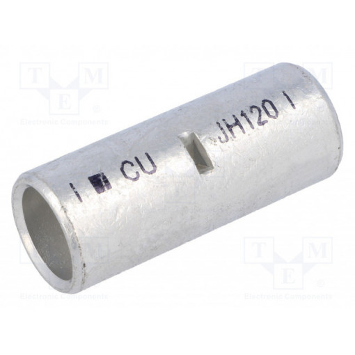 VA03-0013 JH120; Butt splice; copper; 120mm2; tinned; OUNEVA