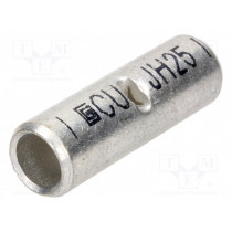 VA03-0035 JH25; Butt splice; copper; 25mm2; tinned; OUNEVA
