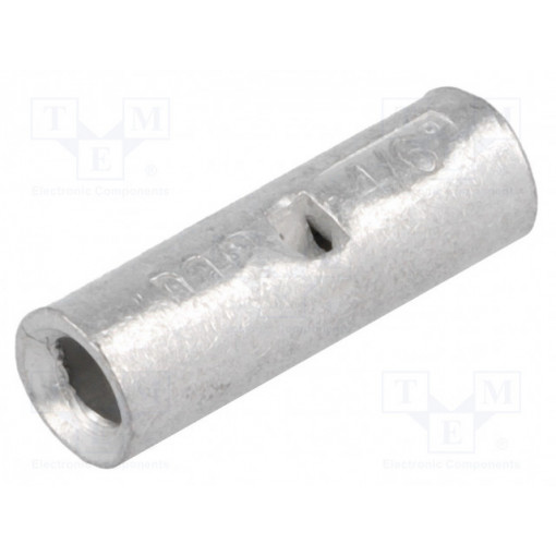 VA03-0036 JH6; Butt splice; copper; 6mm2; tinned; OUNEVA