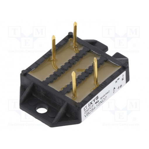 VBO54-12NO7; Single-phase bridge rectifier; Urmax: 1.2kV; If: 55A; Ifsm: 300A; IXYS