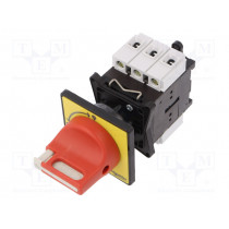VCD0; Main emergency switch-disconnector; Poles: 3; on panel; 25A; IP65; SCHNEIDER ELECTRIC