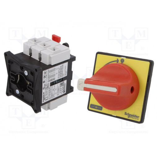 VCD1; Main emergency switch-disconnector; Poles: 3; on panel; 32A; IP65; SCHNEIDER ELECTRIC