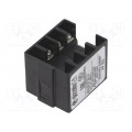 VF B2; Contact block; NC + NO x2; 10A; max.400VAC; max.250VDC; -40÷80°C; PIZZATO ELETTRICA
