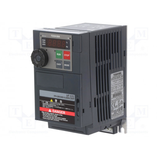 VFS15S-2002PL-W1; Vector inverter; Max motor power: 0.2kW; Usup: 200÷230VAC; 1.5A; TOSHIBA