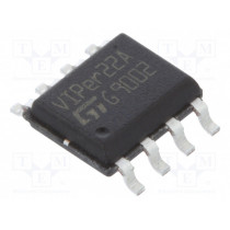 VIPER22AS-E; PMIC; PWM controller; SO8; flyback; 8÷38V; STMicroelectronics