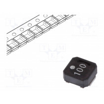 VLCF4020T-100MR85; Inductor: ferrite; SMD; 10uH; 1.22A; 185mΩ; ±20%; Series: VLCF; TDK