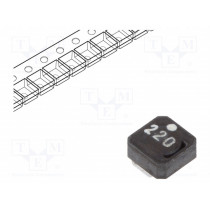VLCF4020T-220MR56; Inductor: ferrite; SMD; 22uH; 0.8A; 391mΩ; ±20%; Series: VLCF; TDK