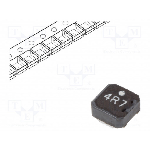 VLCF4020T-4R7N1R2; Inductor: ferrite; SMD; 4.7uH; 1.71A; 89mΩ; ±30%; Series: VLCF; TDK