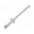 70330; Rivet; aluminium; Rivet diam: 3.2mm; L.rivet: 9.6mm; 50pcs.; VOREL 70330; Rivet; aluminium; Rivet diam: 3.2mm; L.rivet: 9.6mm; 50pcs.; VOREL