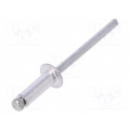 70420; Rivet; aluminium; Rivet diam: 4mm; L.rivet: 12.7mm; 50pcs.; VOREL 70420; Rivet; aluminium; Rivet diam: 4mm; L.rivet: 12.7mm; 50pcs.; VOREL