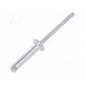 70430; Rivet; aluminium; Rivet diam: 4mm; L.rivet: 19mm; 50pcs.; VOREL 70430; Rivet; aluminium; Rivet diam: 4mm; L.rivet: 19mm; 50pcs.; VOREL
