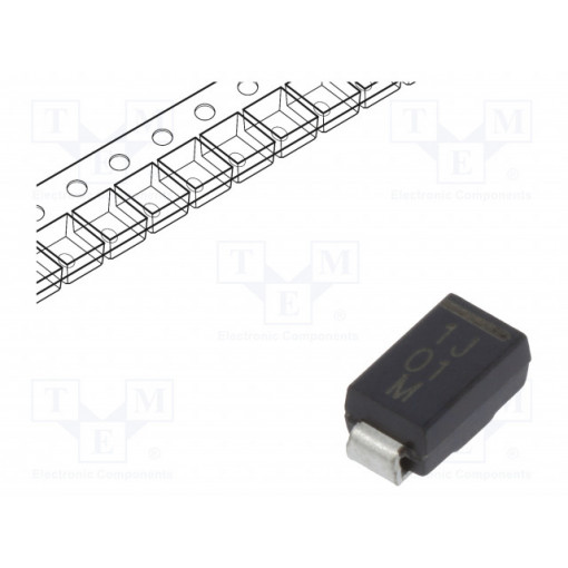 VS-10MQ100NTRPBF; Diode: Schottky rectifying; SMD; 100V; 1A; DO214AC; VISHAY