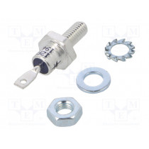VS-12FR120; Diode: stud rectifying; 1.2kV; 1.26V; 12A; anode stud; DO203AA; VISHAY