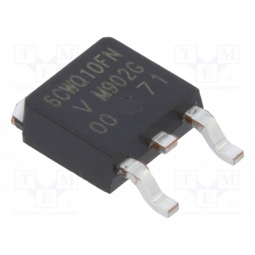 VS-6CWQ10FN-M3; Diode: Schottky rectifying; SMD; 100V; 7A; DPAK; Package: tube; VISHAY