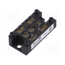VUO80-16NO1; Three-phase bridge rectifier; Urmax: 1.6kV; If: 80A; Ifsm: 600A; IXYS