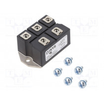 VUO82-18NO7; Three-phase bridge rectifier; Urmax: 1.8kV; If: 90A; Ifsm: 750A; IXYS
