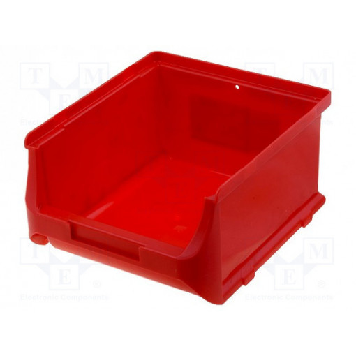 ; Container: workshop; red; plastic; H: 82mm; W: 137mm; D: 160mm; ALLIT AG