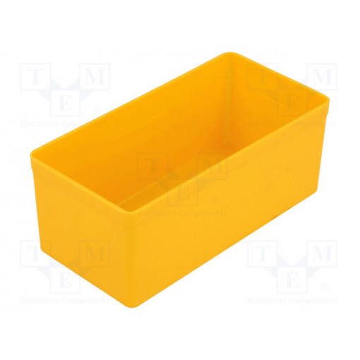 456311; Container: for boxes; 54x108x45mm; yellow; polystyrene; ALLIT AG 456311; Container: for boxes; 54x108x45mm; yellow; polystyrene; ALLIT AG