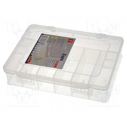 ; Container: compartment box; 180x149x40mm; white; polypropylene; ALLIT AG ; Container: compartment box; 180x149x40mm; white; polypropylene; ALLIT AG