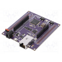 W6100-EVB; Dev.kit: Ethernet; RJ45,pin strips,supply; Ethernet,USB; WIZNET