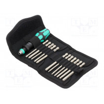 05004171001; Kit: screwdrivers; Pcs: 13; Phillips,Pozidriv®,Torx®; WERA
