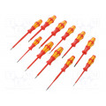 05004310001; Kit: screwdrivers; Pcs: 11; insulated; 1kVAC; Package: bag; WERA
