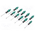 05004313001; Kit: screwdrivers; Pcs: 11; Phillips,Pozidriv®,Torx®,slot; WERA