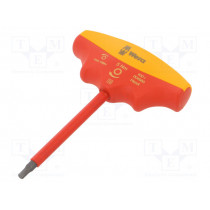 05004980001; Screwdriver; dynamometric,insulated; Allen hex key; HEX 4mm; WERA