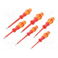 05006145001; Kit: screwdrivers; Pcs: 6; The set contains: screwdrivers hanger; WERA