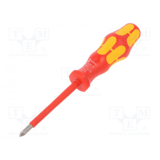 05006190001; Screwdriver; insulated; PlusMinus cross PZ-type; SL/PZ1; 1kVAC; WERA
