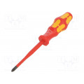 05006451001; Screwdriver; insulated,slim; Phillips; PH2; Blade length: 100mm; WERA