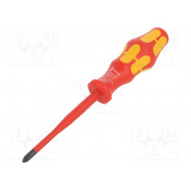 05006456001; Screwdriver; insulated,slim; PlusMinus cross PH-type; SL/PH2; WERA