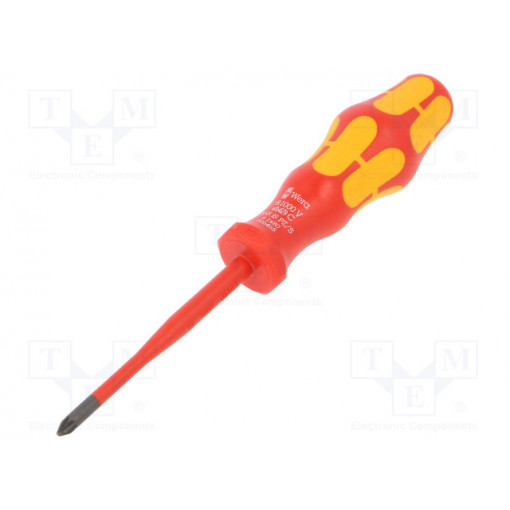 05006465001; Screwdriver; insulated,slim; PlusMinus cross PZ-type; SL/PZ1; WERA